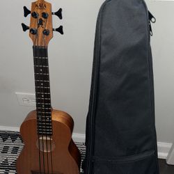 Kala Rumbler Mahogany U-Bass Acoustic-Electric - Natural Satin