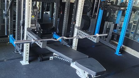 Rep fitness rackable curl bar