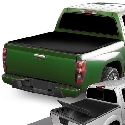 LA Zona Auto Parts 2004 to 2012 Chevrolet Colorado GMC Canyon 5 feet 3 tri fold soft Tonneau Cover Cubierto tapa