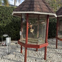 Tiki Bird Cage 