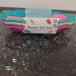 Banana Split Trays 