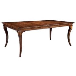 90” Hekman Dining table Macadamia Rustic Extending Drop leaf Dining Table, Wood with Macadamia Wood $550