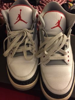 Jordan 3 fire red