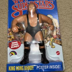 LJN WWE Superstars Series 2 King Kong Bundy 1980s Retro 