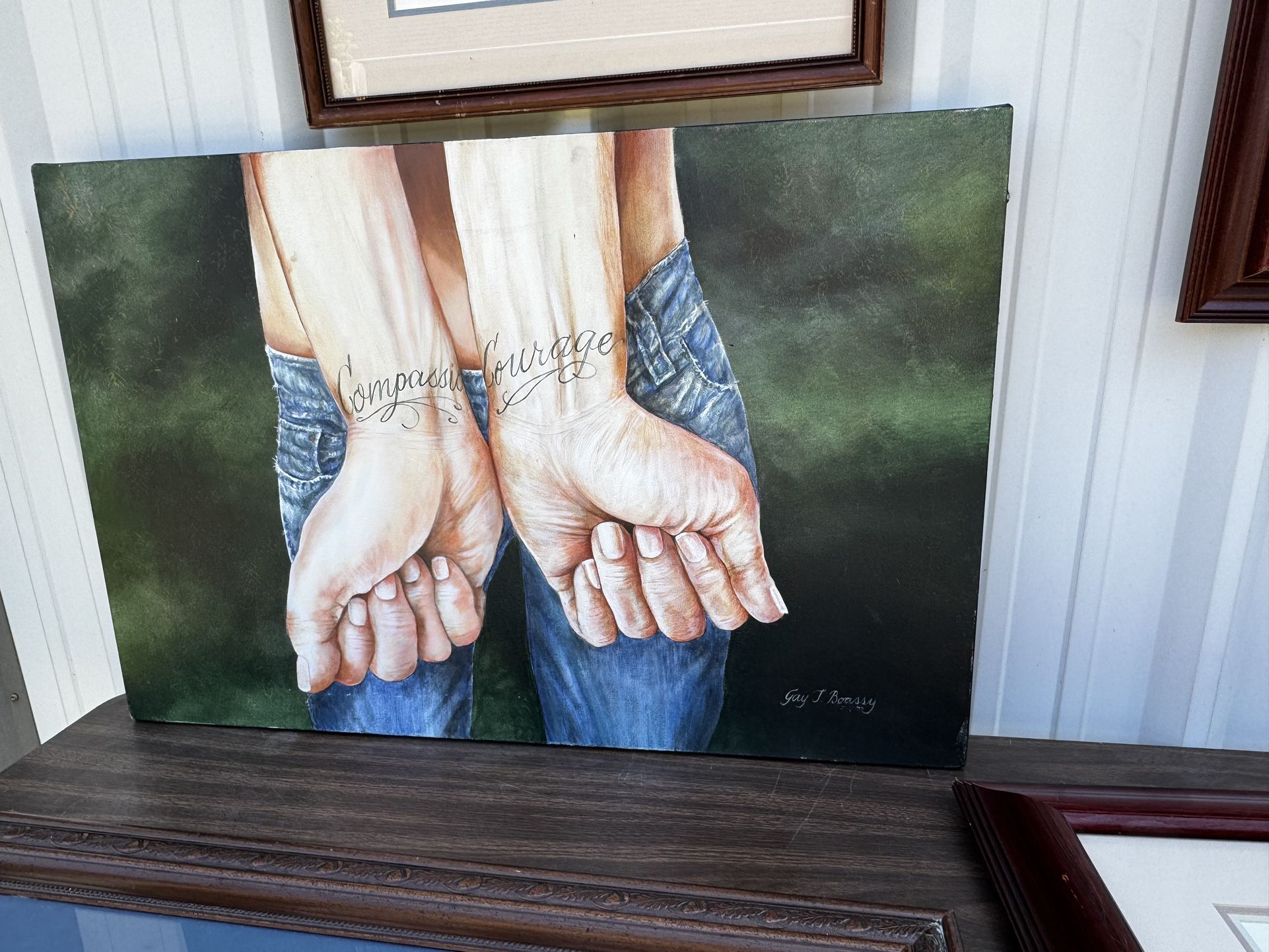 Canvas Art Work 35.75x23