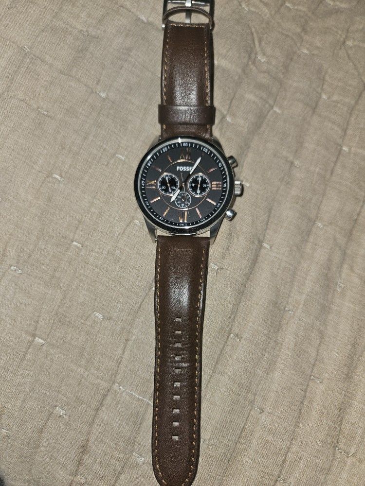 Fossil Leather Watch