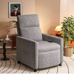 Reclining chair for living room, reclining sofa, home theater seat with remote control $70