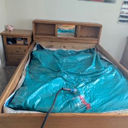 Water Bed And Frame 
