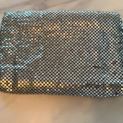 Vintage Silver Mesh Purse/clutch