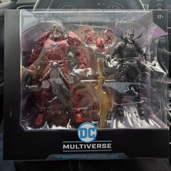 McFarlane DC Multiverse Batman Who Laughs (Knight Armor) & The Merciless 2-Pack Collector Edition #4