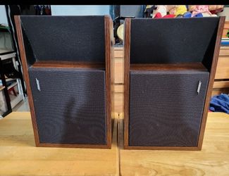 Vintage Bose 201 Series II Bookshelf Direct Reflecting Speakers