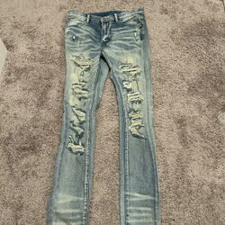 mnml Rhinestone Skinny Denim 