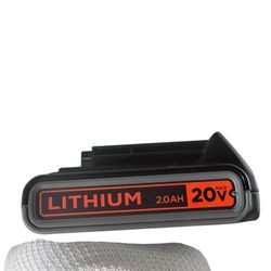 Genuine Black & Decker 20v 2AH Lithium Ion Battery LBXR2020 2.0AH