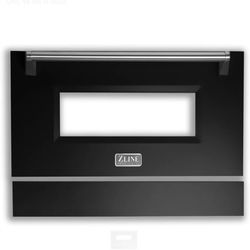 ZLINE Range door in Matte Black