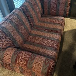 Small Red Couch