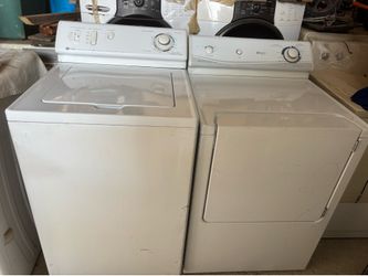 MAYTAG WASHER AND ELECTRIC DRYER 220 VOLTS SET