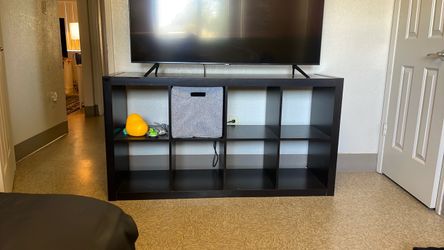 Dark Brown 8 Cube Storage Self