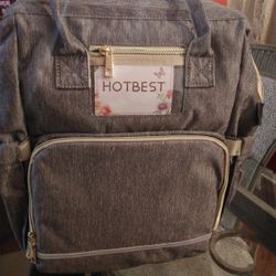 Diaper Bag With Changing Station