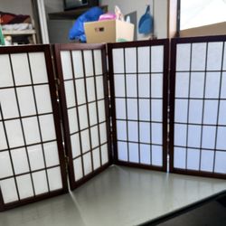short Desktop Window Pane Shoji Screen