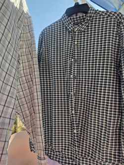 Michael Kors Gingham Button-Down Shirt