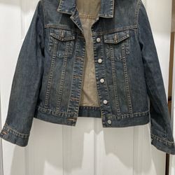 J Crew Denim Jacket S 100% Cotton - Excellent Condition 
