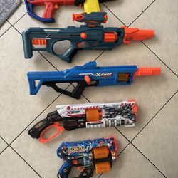 Nerf & X-Shot Guns
