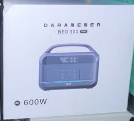 Power station 600 watts new in box with charger