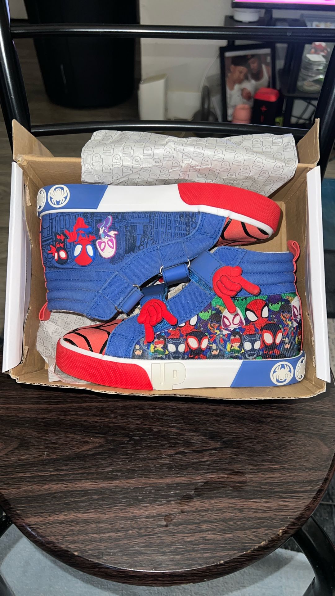Spidey Shoes  w/ Straps 