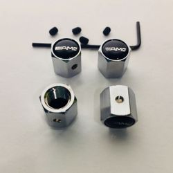 Wheel Rim Tire Air Valve Cover Chrome 