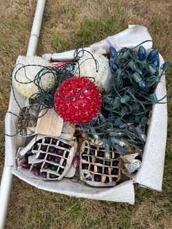 Free Christmas Lights & new Bulbs