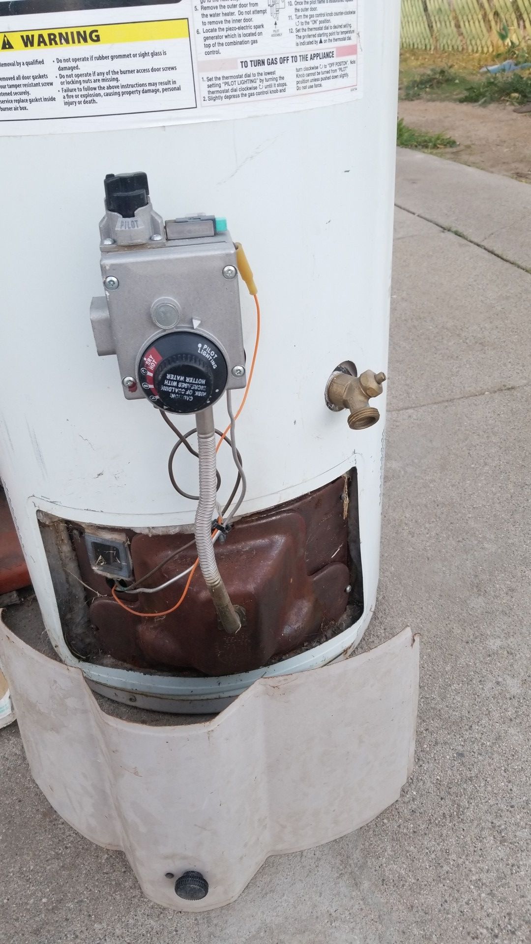 Water heater {contact info removed}