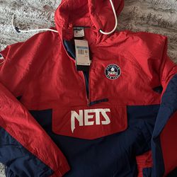 Brand New New Jersey Nets Parka  