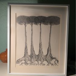 Pencil Drawing, Earl H. Freeman, Original