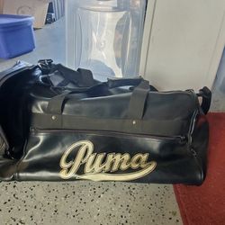 Puma Leather Soccer Bag