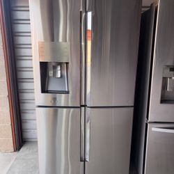 Samsung Stainless Steel Refrigerator And Freezer