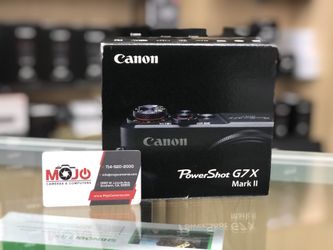 Canon G7X Mk II 