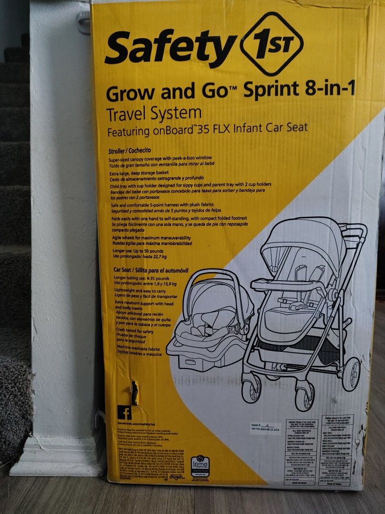 Car Seat And Stroller 8-in-1