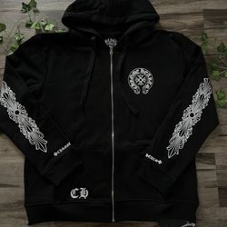 Brand new chrome hearts Jacket‼️size”s L✅, XL✅,