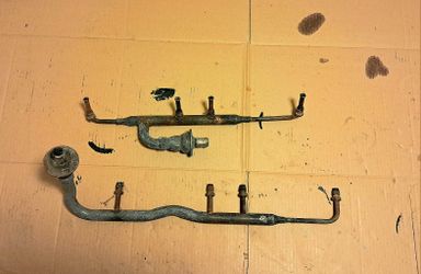 SBC Chevy air injection tubes for 70 to 80's exhaust manifold