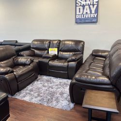NEW COMFY MADRID SOFA LOVESEAT CHAIR SET ONLY $1599