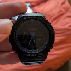 Casio G Shock black water resistant