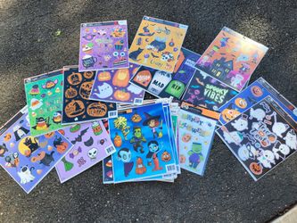 51 Halloween Sticker Sheets ALL for $10