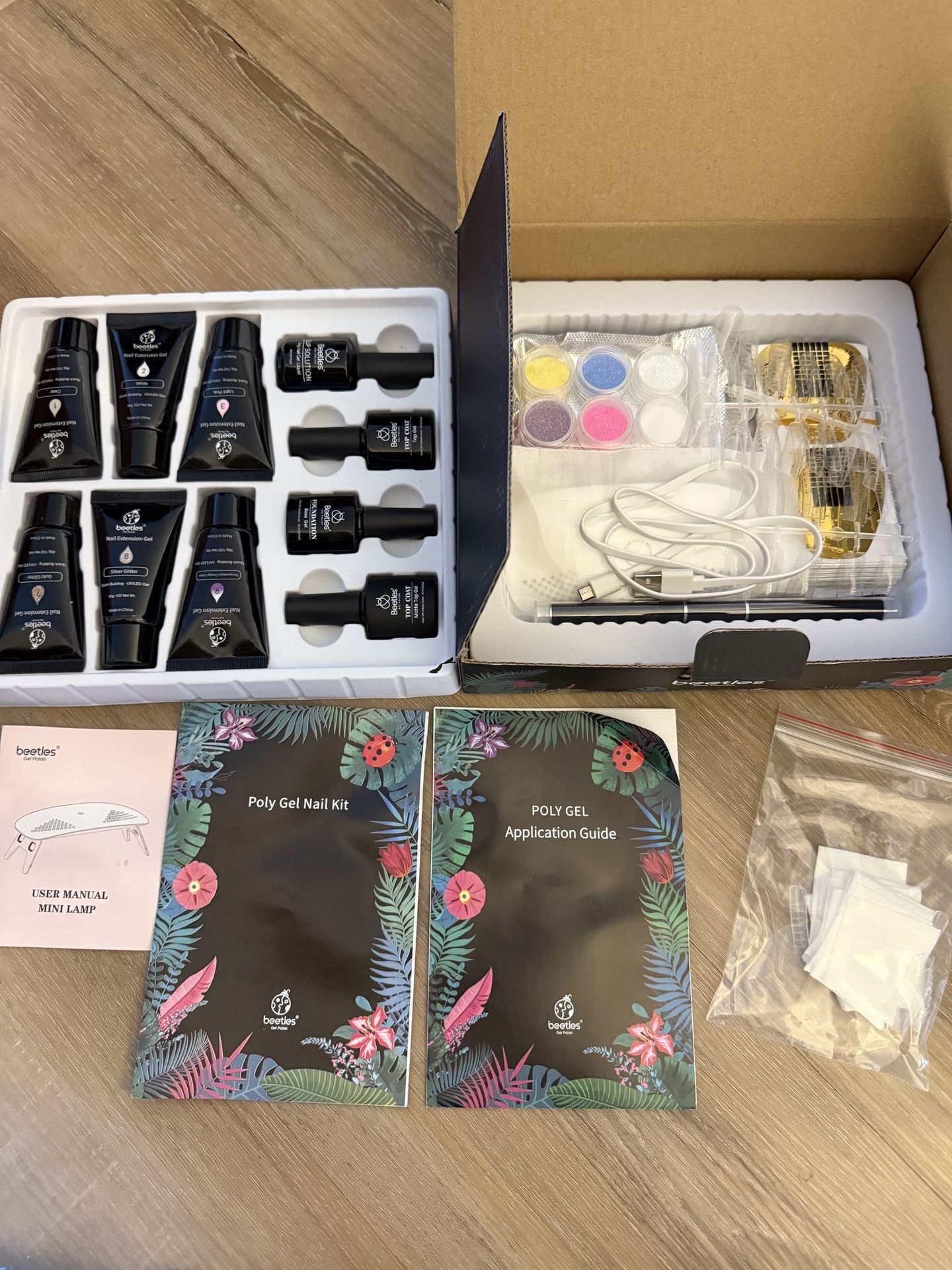Poly Gel Extension Nail Kit