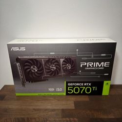 ASUS PRIME GeForce RTX 5070 Ti 16GB GDDR7 PCIE 5.0 Nvidia Graphics Card