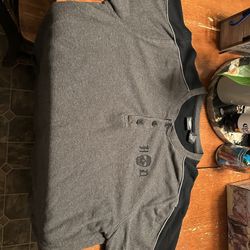 Harley-Davidson Long Sleeve Henley Shirt 2XL