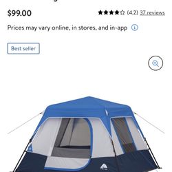 Cabin Tent 4 Person Ozark Trail