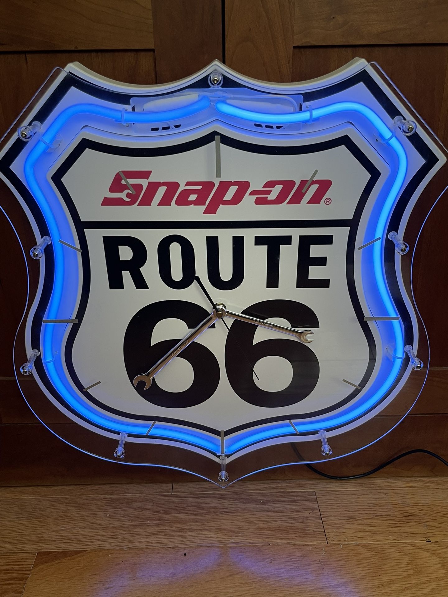 Snap On Clock NEON 