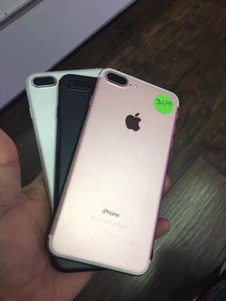 iPhone 7 Plus 32gb unlocked with free charger and temper