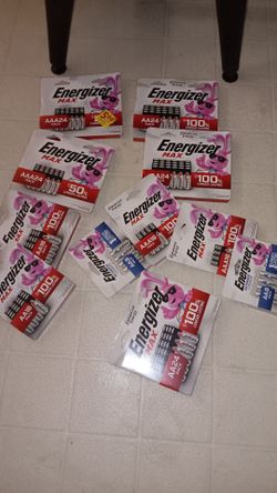 AA & AAA batteries