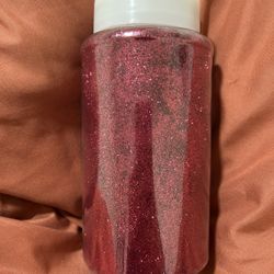 Red glitter
